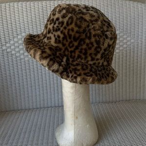 COPY - Prague Fuzzy Cheetah girl hat!